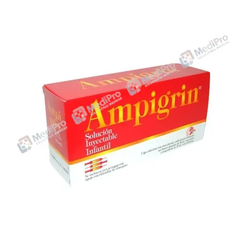 AMPIGRIN (AMPICILINA) SOL INY 250 MG INF C/3 AMP COLLINS