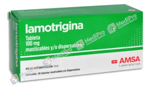 LAMOTRIGINA TAB MAST DISP 100 MG C/28 AMSA