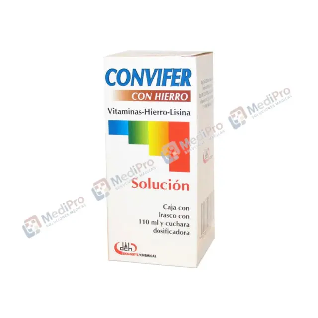CONVIFER (CIPROHEP/COMPLEJO B/HIERRO) SUSP C/110 ML DEGORTS