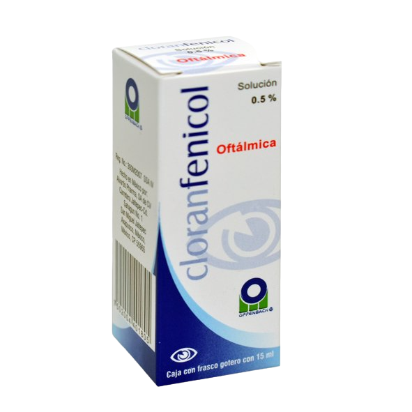 FENICOL SOL. OFT 0.5%  FCO. GOTERO 15 ML OFFENBACH (CLORANFENICOL)