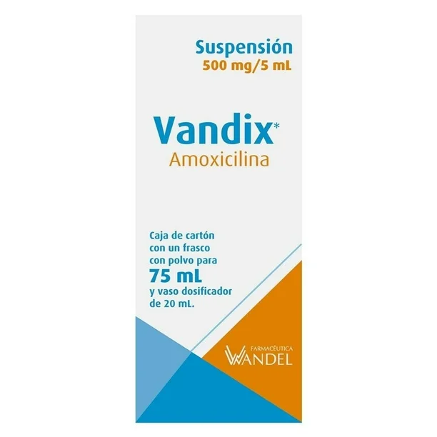 VANDIX SUSP.FCO.75ML.(AMOXICILINA)  500MG/5ML