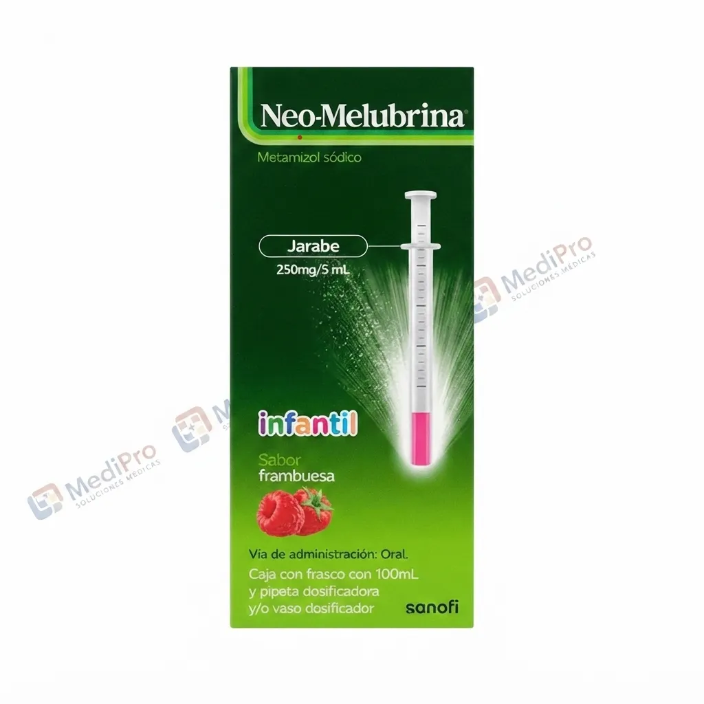 NEO-MELUBRINA (METAMIZOL SODICO)  JBE 100 ML. SANOFI AVENTIS