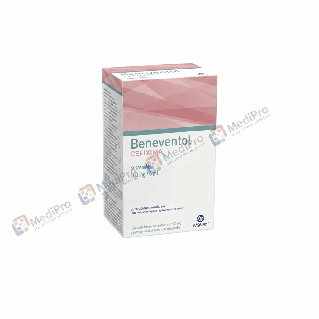 BENEVENTOL SUSP 50 ML. 100 MG. (CEFIXIMA) MAVER.