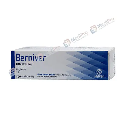 BERNIVER (MUPIROCINA) UNGUENTO AL 2% TUBO C/15 G MAVER