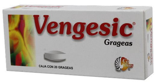 VENGESIC C/20 GRAG. 0.50/100/200/200 MG. COLLINS