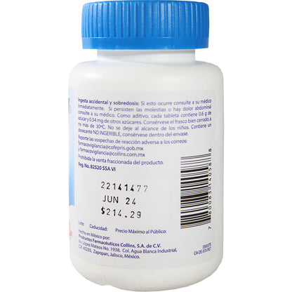 PLUSGEL (HIDROXIDO DE ALUMINO,DE MAGNESIO,DIMETICONA) C/ 50 TAB. COLLINS