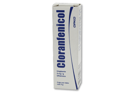 CLORANFENICOL UNGUENTO OFT TUBO C/5 G EXAKTA