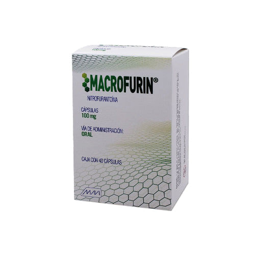 MACROFURIN (NITROFURANTOINA) CAPS 100 MG C/40 MAVI