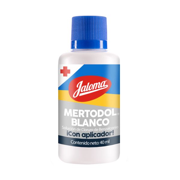 MERTODOL BLANCO SOL. 40 ML CON APLICADOR JALOMA