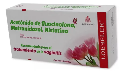 FLUOCINOLONA METRONIDAZOL NISTATINA) C/10 OVULOS  LOEFFLER