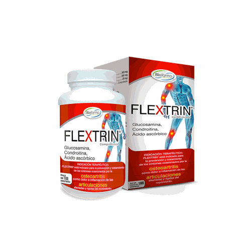 FLEXTRIN (GLUCOSAMINA/CONDROITINA/ACIDO ASCORBICO) C/30 BIOFARMA