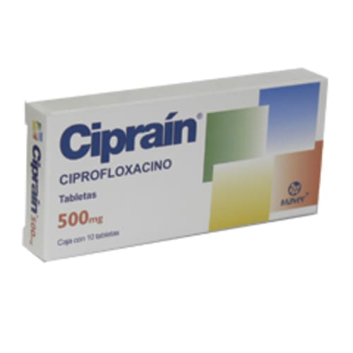 CIPRAIN (CIPROFLOXACINO) TAB 250 MG C/10 MAVER
