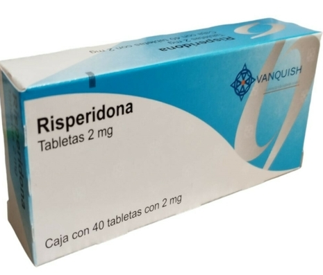 RISPERIDONA TAB 2MG C/ 40 VANQUISH