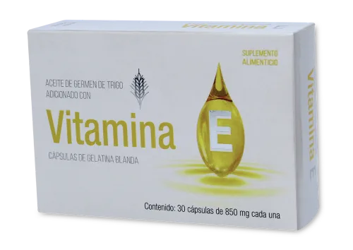 VITAMINA E CAPS C/30 850 MG PROGELA