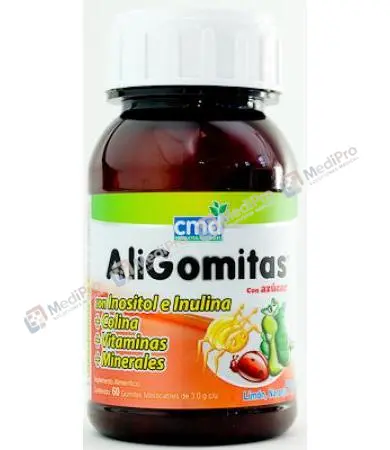 ALI GOMITAS (VITAMINAS/MINERALES) SBR VARIADO C/60 CMD