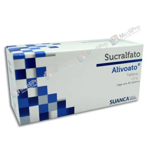 ALIVOATO (SUCRALFATO) TAB 1 G C/40 SUANCA