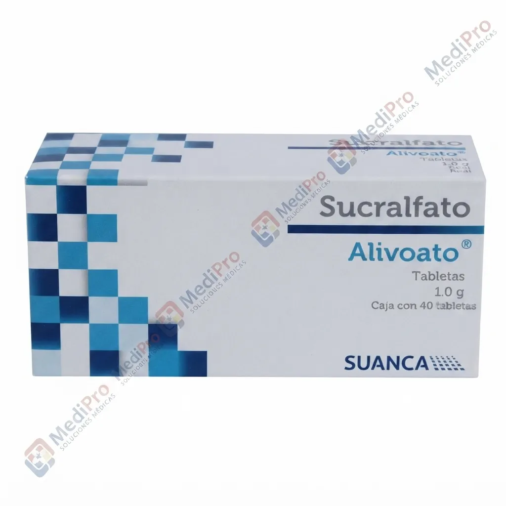 ALIVOATO (SUCRALFATO) TAB 1 G C/40 SUANCA
