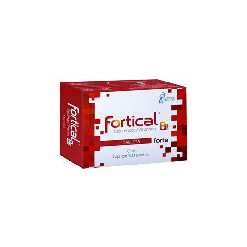 FORTICAL FORTE (DICLOFENACO/COMPLEJO B) GRAG C/30 SERRAL