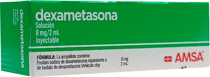 DEXAMETASONA SOL INY 8MG/2ML C/1 AMP AMSA