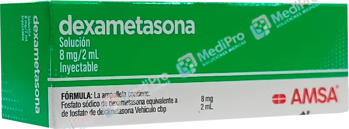 DEXAMETASONA SOL INY 8MG/2ML C/1 AMP AMSA
