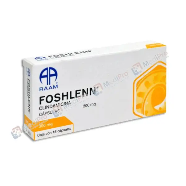 FOSHLENN (CLINDAMICINA) 300 MG C/16 CAPS.