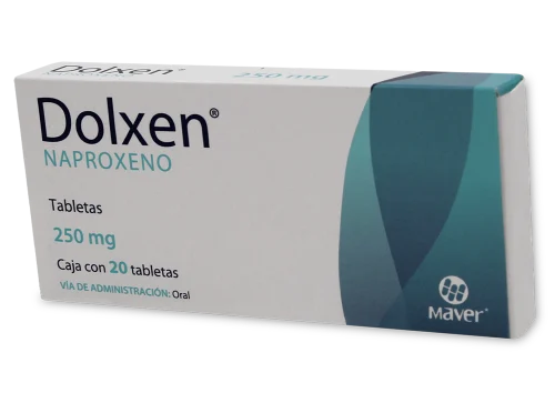 DOLXEN (NAPROXENO) 250MG C/20