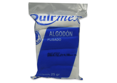 ALGODON PLISADO C/25 GR QUIRMEX