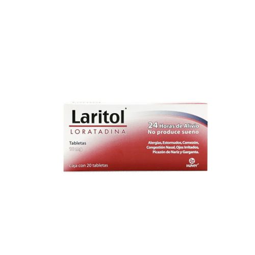 LARITOL 10 MG TAB 20 (LORATADINA) MAVER