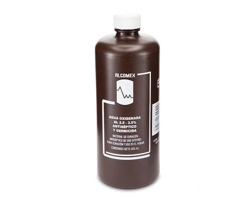 AGUA OXIGENADA AL 3.5 % C/500 ML ALCOMEX