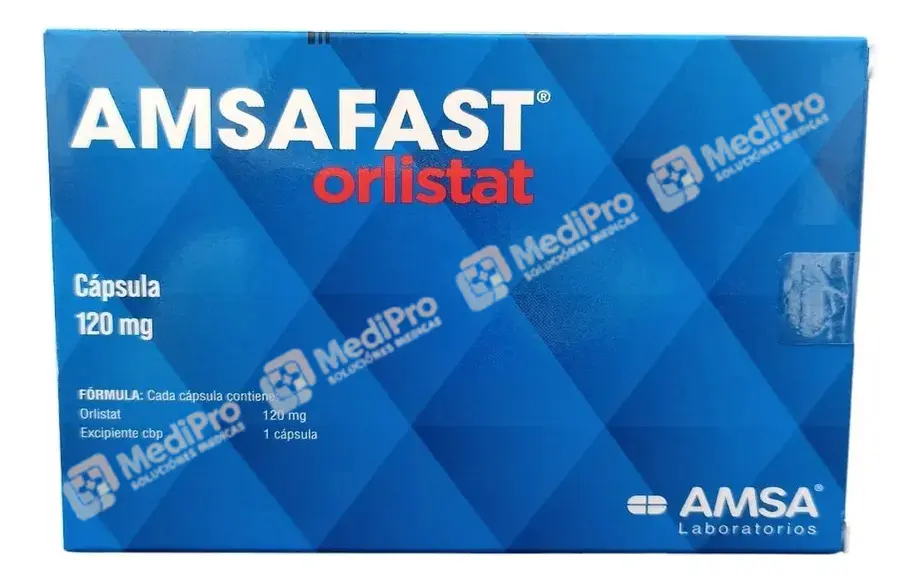 AMSAFAST (ORLISTAT) 120 MG C/21 CAPS.