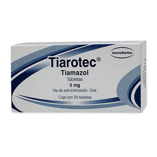 TIAROTEC (TIAMAZOL) TAB 5 MG C/20 TECNOFARMA