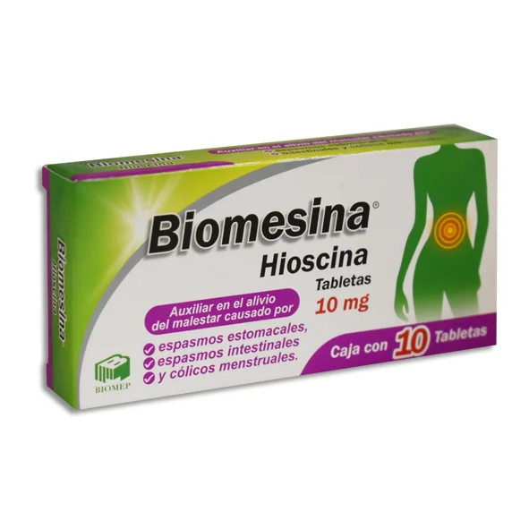 BIOMESINA (BUTILHIOCINA) TAB 10 MG C/10 BIOMEP