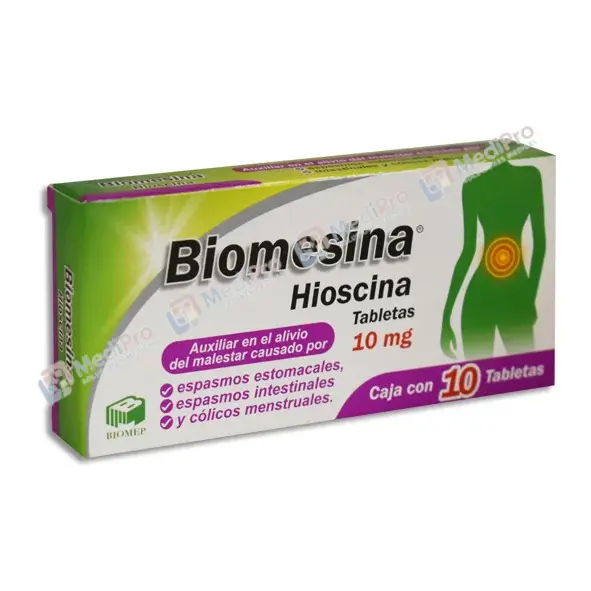 BIOMESINA (BUTILHIOCINA) TAB 10 MG C/10 BIOMEP