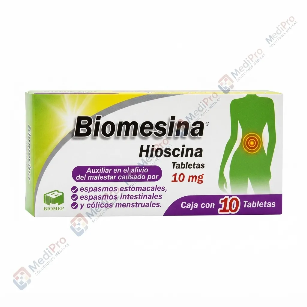 BIOMESINA (BUTILHIOCINA) TAB 10 MG C/10 BIOMEP