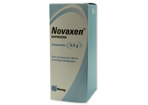 NOVAXEN (NAPROXENO) SUSP 2.5G 100 ML NOVAG