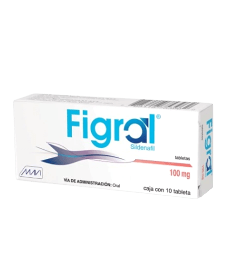 FIGRAL (SILDENAFIL) TAB 100MG C/10 MAVI