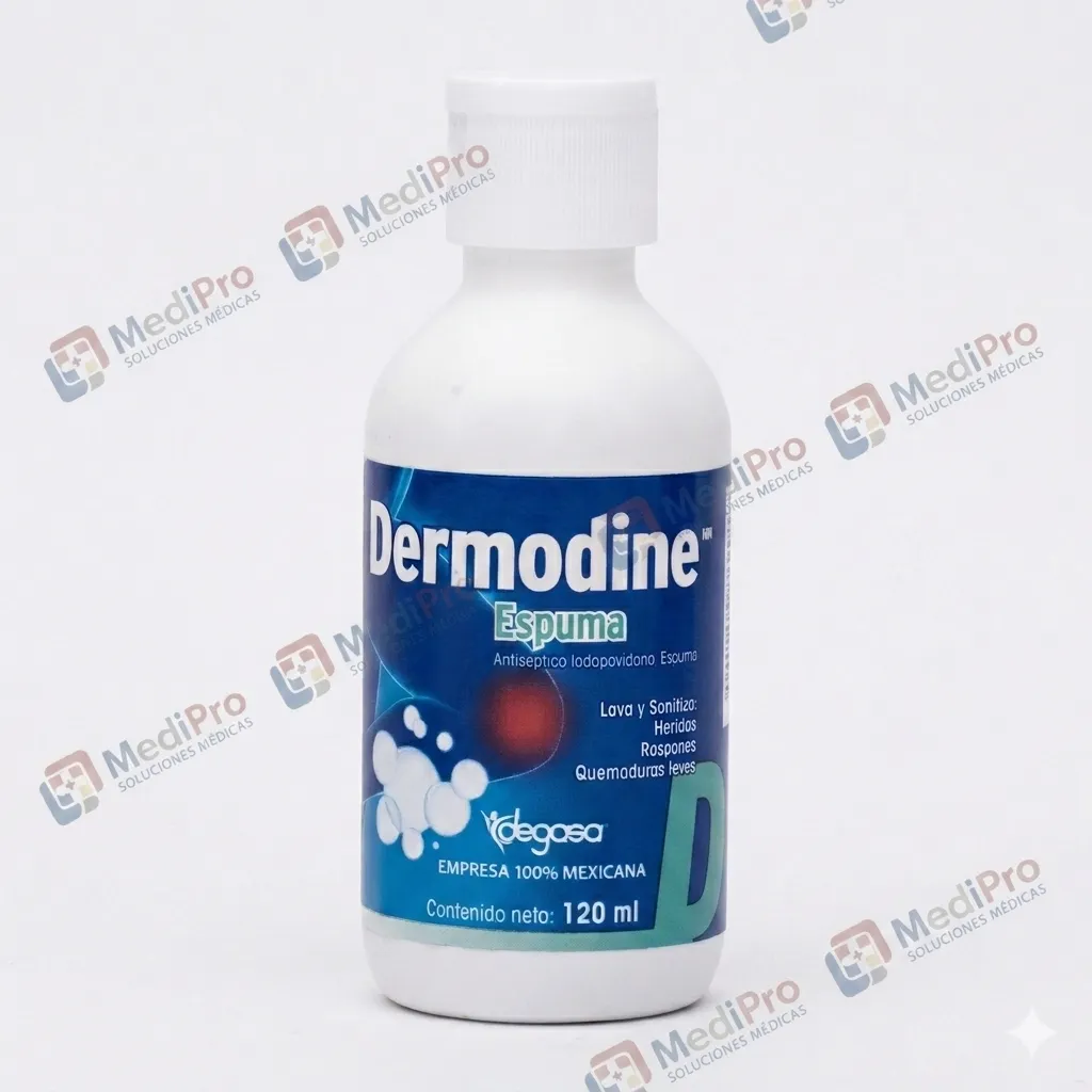 DERMODINE ESPUMA 120ML 8MG [YODOPOVIDONA]