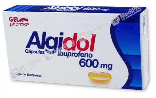 ALGIDOL (IBUPROFENO) CAPS 600 MG C/10 GELPHARMA