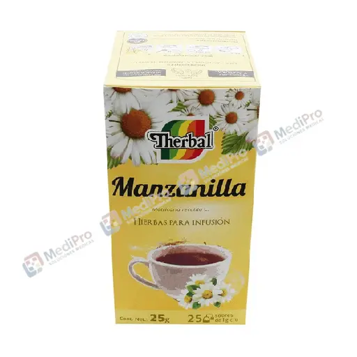 TE MANZANILLA SOBRES 1 G C/25 THERBAL