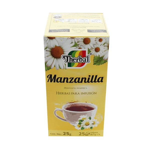 TE MANZANILLA SOBRES 1 G C/25 THERBAL
