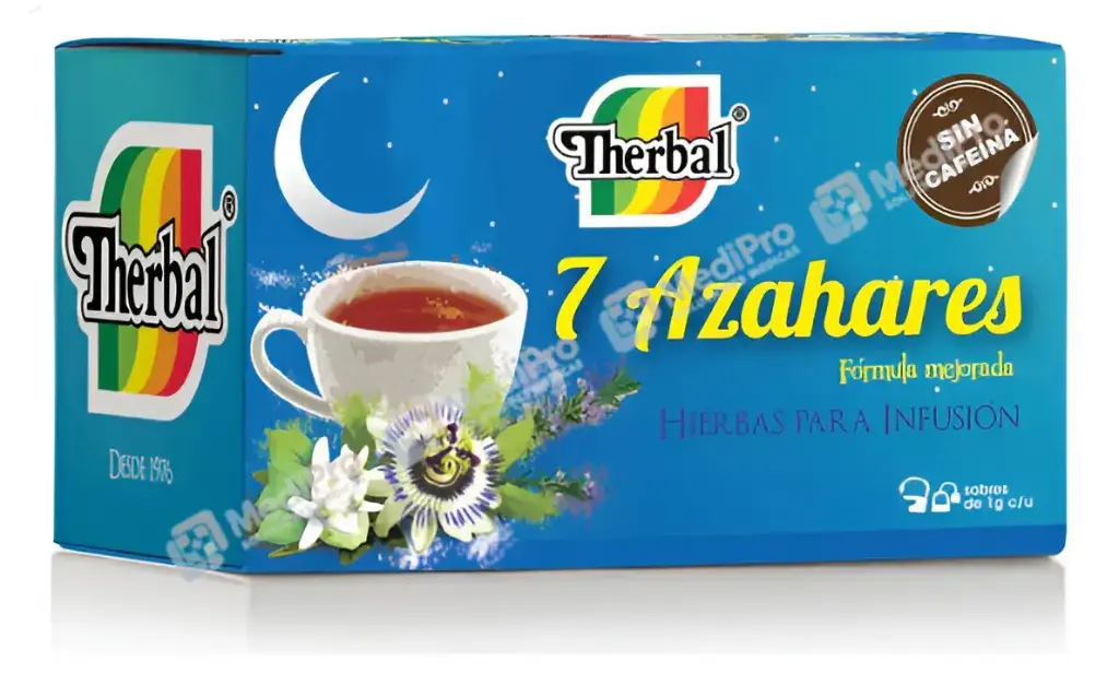 TE SIETE AZAHARES SOBRES 1 G C/36 THERBAL