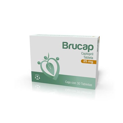 BRUCAP (CAPTOPRIL) TAB 25 MG C/30 BRULUART