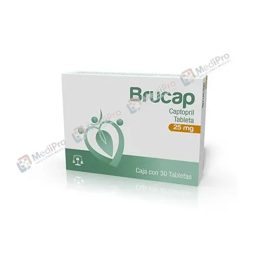 BRUCAP (CAPTOPRIL) TAB 25 MG C/30 BRULUART