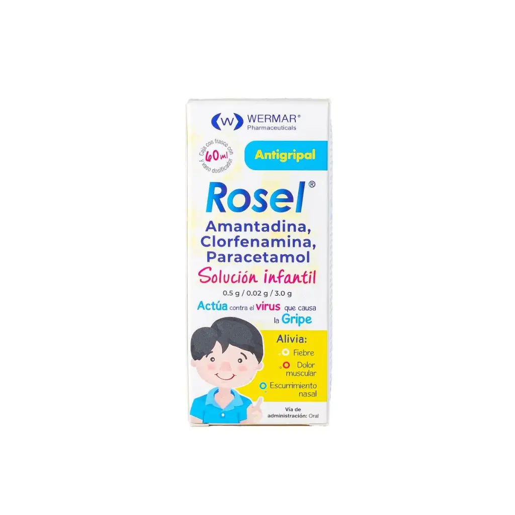 ROSEL INF. FCO. 60ML.  AMANTAD./CLORFEN./PARA.