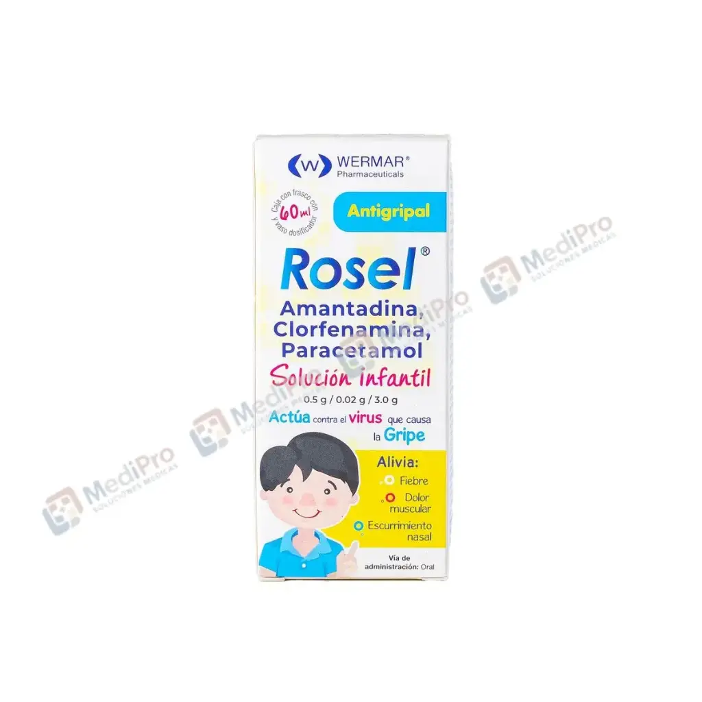 ROSEL INF. FCO. 60ML.  AMANTAD./CLORFEN./PARA.