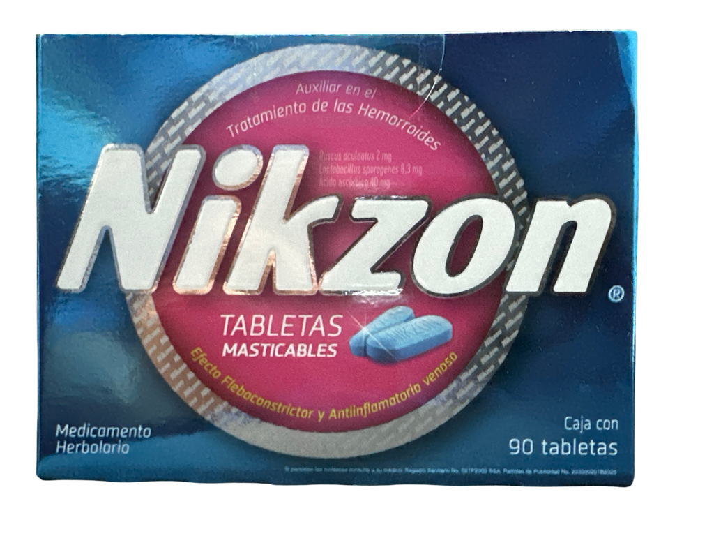 NIKZON (RUSCUS ACULEATUS/LACTOBACI/AC. ASCORBICO) TAB C/90