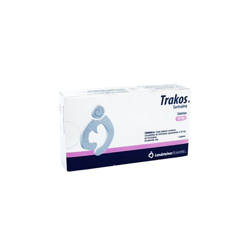 TRAKOS (SERTRALINA) TAB 50MG C/14 LANDSTEINER