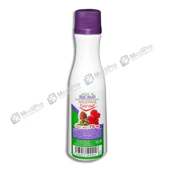 ACEITE DE RICINO 70 ML SANAX