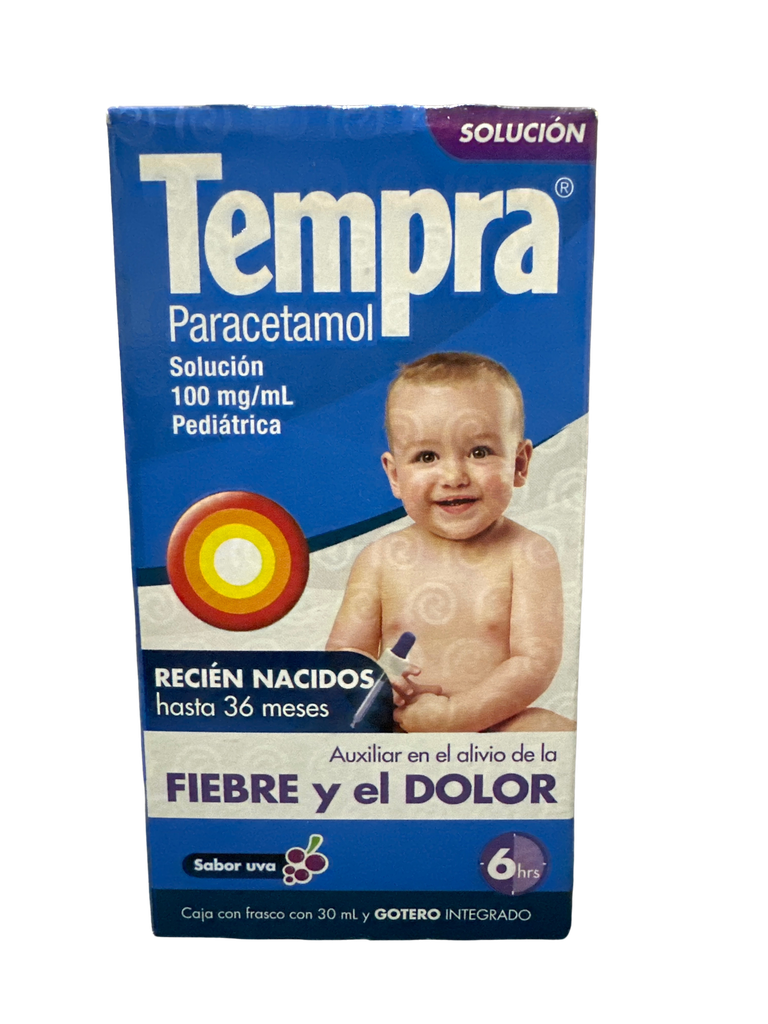 TEMPRA (PARACETAMOL) PEDIATRICA GTS 30ML