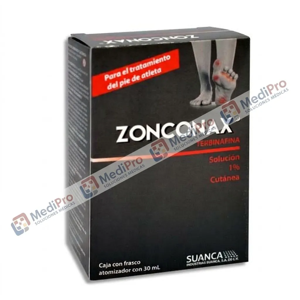 ZONCONAX (TERBINAFINA) SOL 1% TOPICA ATOMIZADOR 30ML